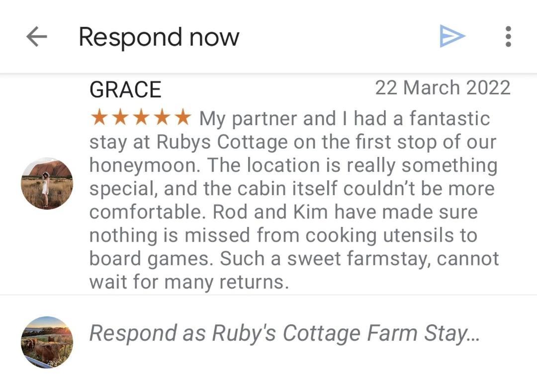 Ruby'S Cottage Farm Stay Port Arthur Buitenkant foto
